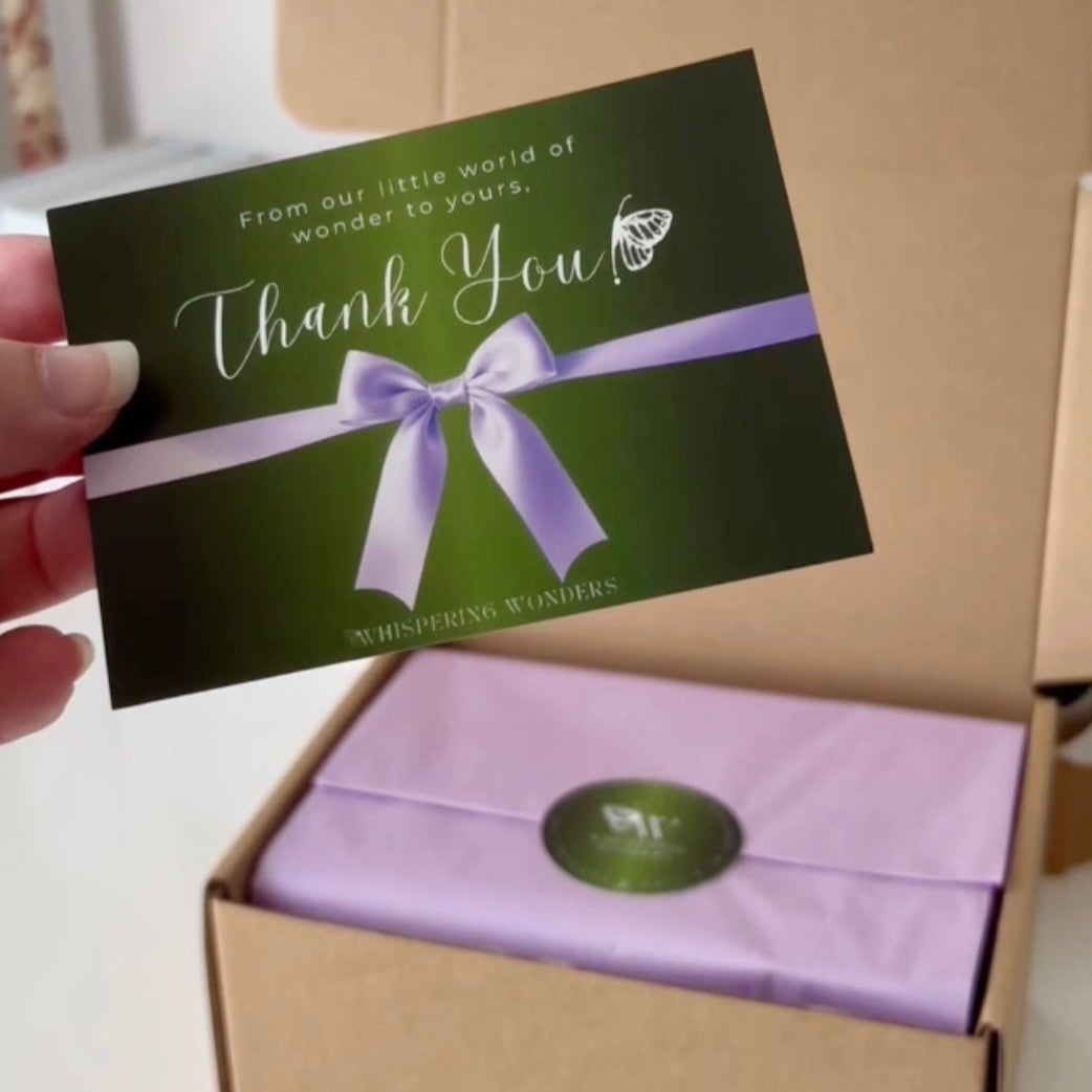 Thank You Card with Order