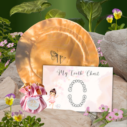 Tooth Fairy Enchanted Card Set in Pink