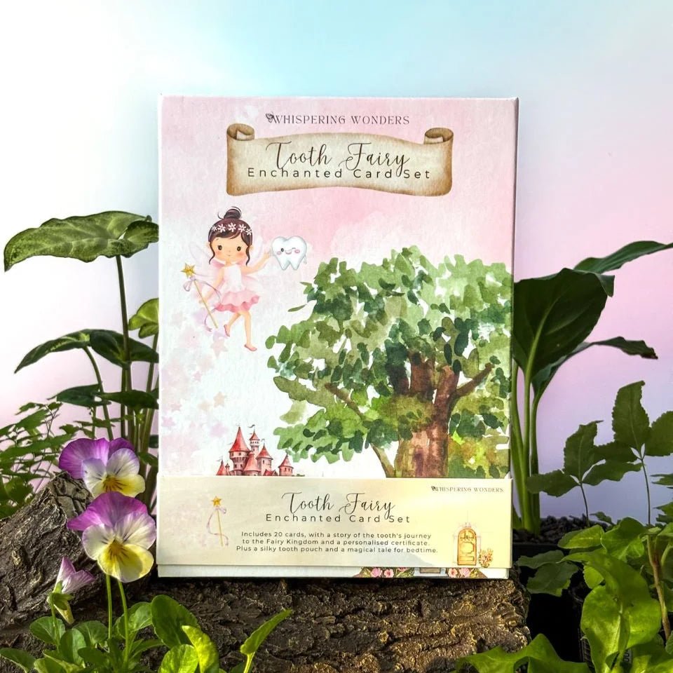 Tooth Fairy Set in Pink Front of Box