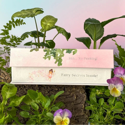 Tooth Fairy Set in Pink Opening Side of Box